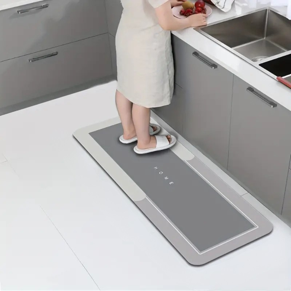 Kitchen'Mat | Tapis de cuisine antidérapant lavable | Sol sec et propre