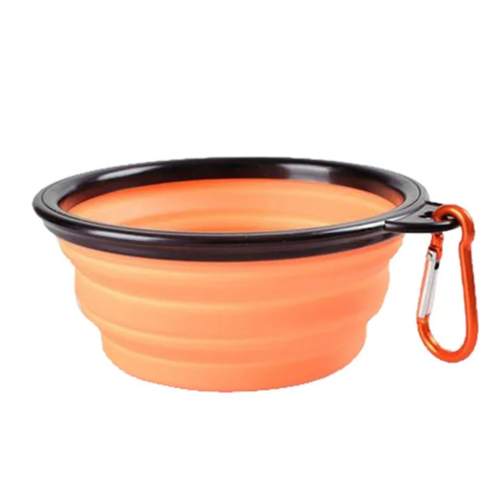 Gamelle pliable en silicone pour chien et chat – Voyage, camping et promenade