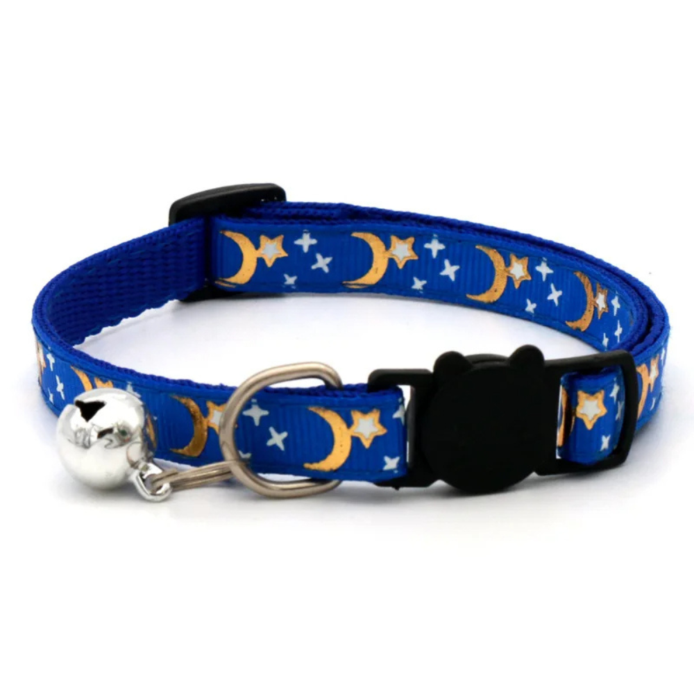 Collier réglable de sécurité pour chat – Avec clochette amovible