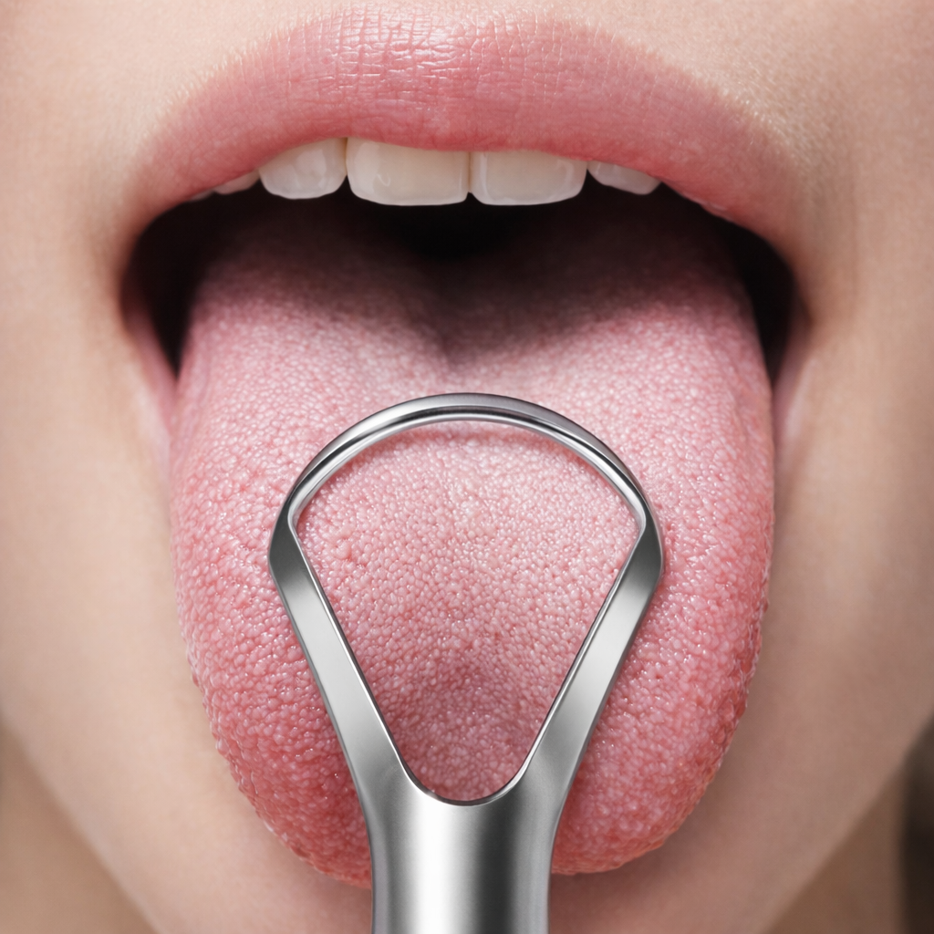 Gratte Langues en Acier Inoxydable – Brosse à Langue Lot de 2 Pièces