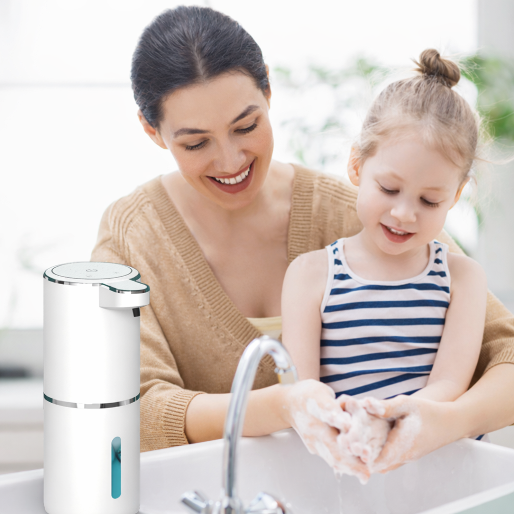 Distributeur de Savon Automatique Intelligent Sans Contact 380ml USB