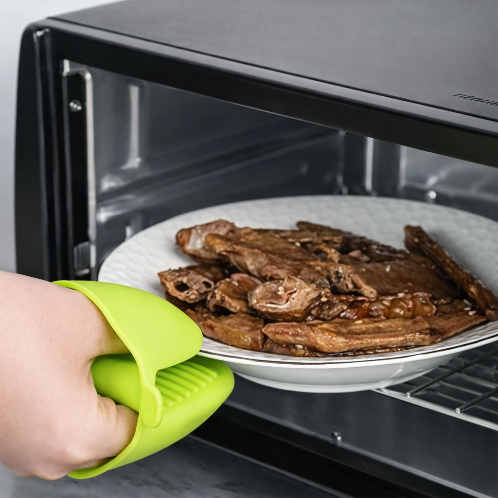 Gants de Four Anti-Chaleur en Silicone Antidérapants – Résistants Haute Température