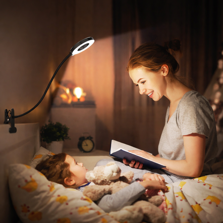 Lampe de Bureau à Pince LED USB Flexible 10W – Éclairage Réglable 360°