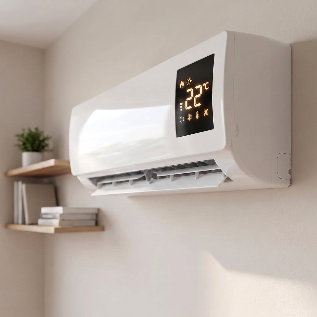 Air'PRO | Chauffage MuralRéversible 2-en-1 | Chaud l'Hiver, Frais l'Été