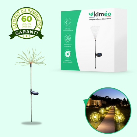 Lampes Solaires Décoratives – Lumière Élégante et Autonome pour Vos Soirées en Extérieur
