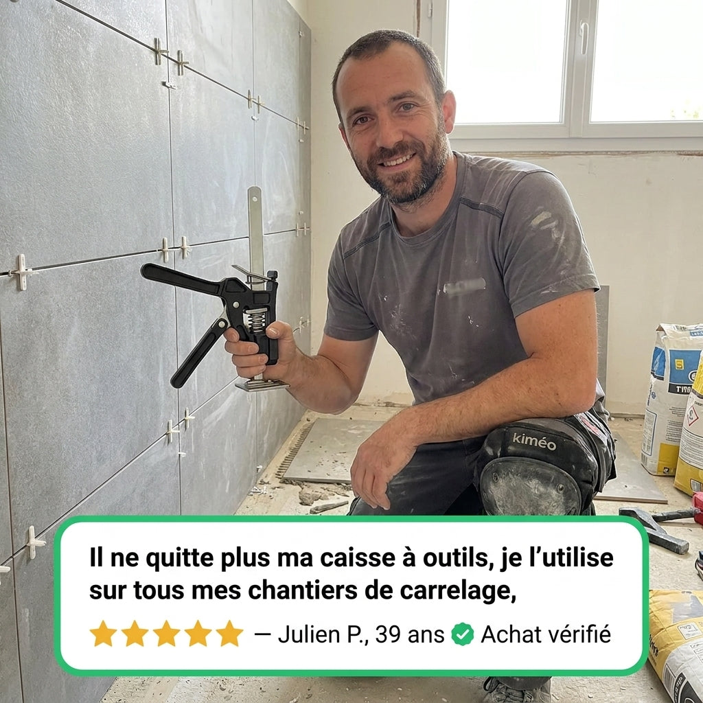 Cric manuel multifonction pour pose et levage facile
