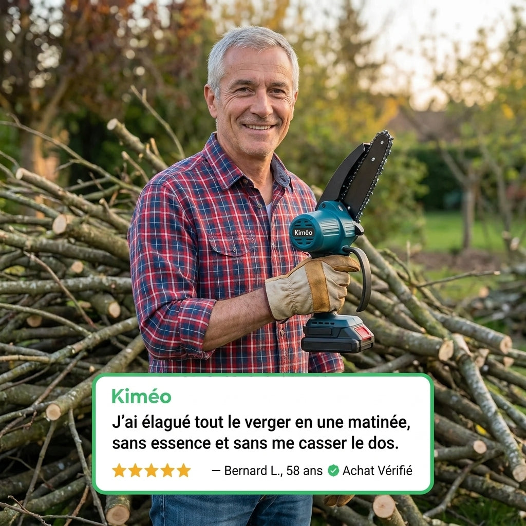 V30 PRO | Tronconneuse électrique portable | Coupe rapide et précise