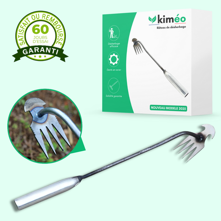Râteau de Désherbage – Outil Multifonction pour Éliminer les Mauvaises Herbes efficacement