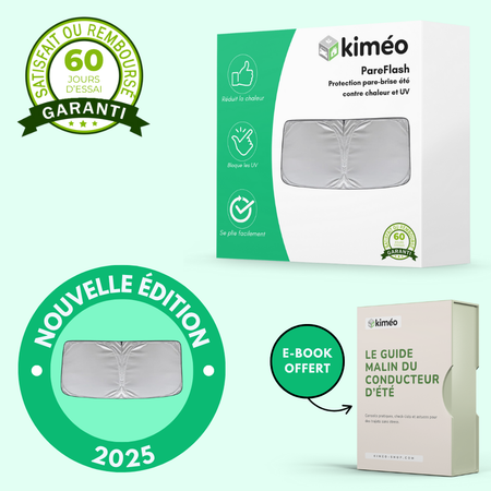 PareFlash – Protection pare-brise été contre chaleur et UV