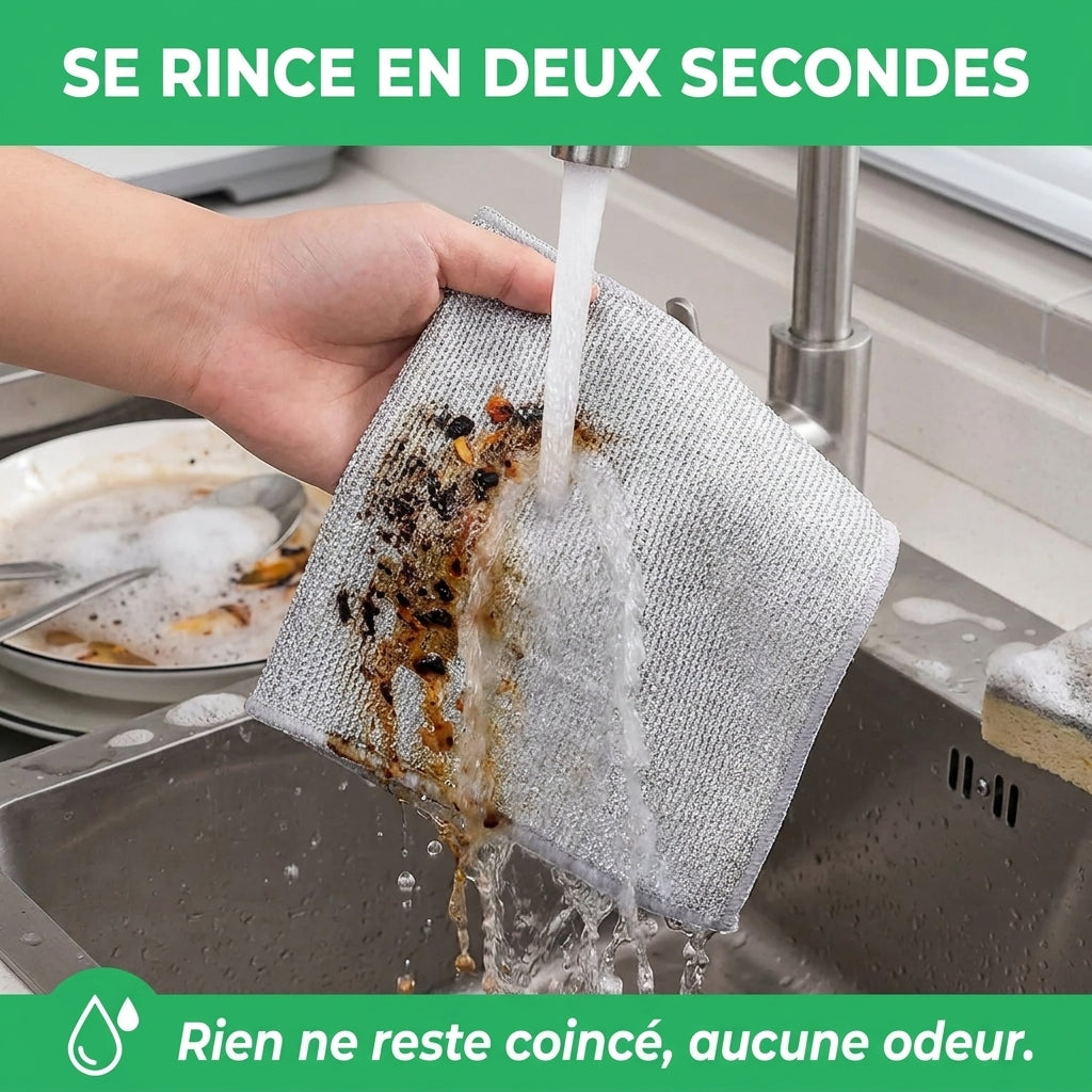 Cleaninox | Chiffons récurants inox puissants et sans rayures