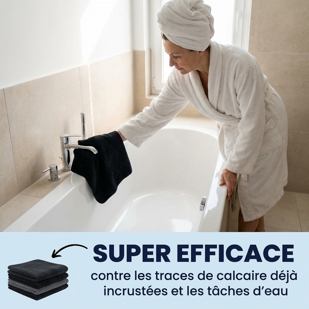 MaxiClean | Chiffon microfibre XXL anti-calcaire