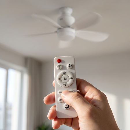 Lumi’Air PRO | Ventilateur de Plafond avec LED Silencieux & Connecté