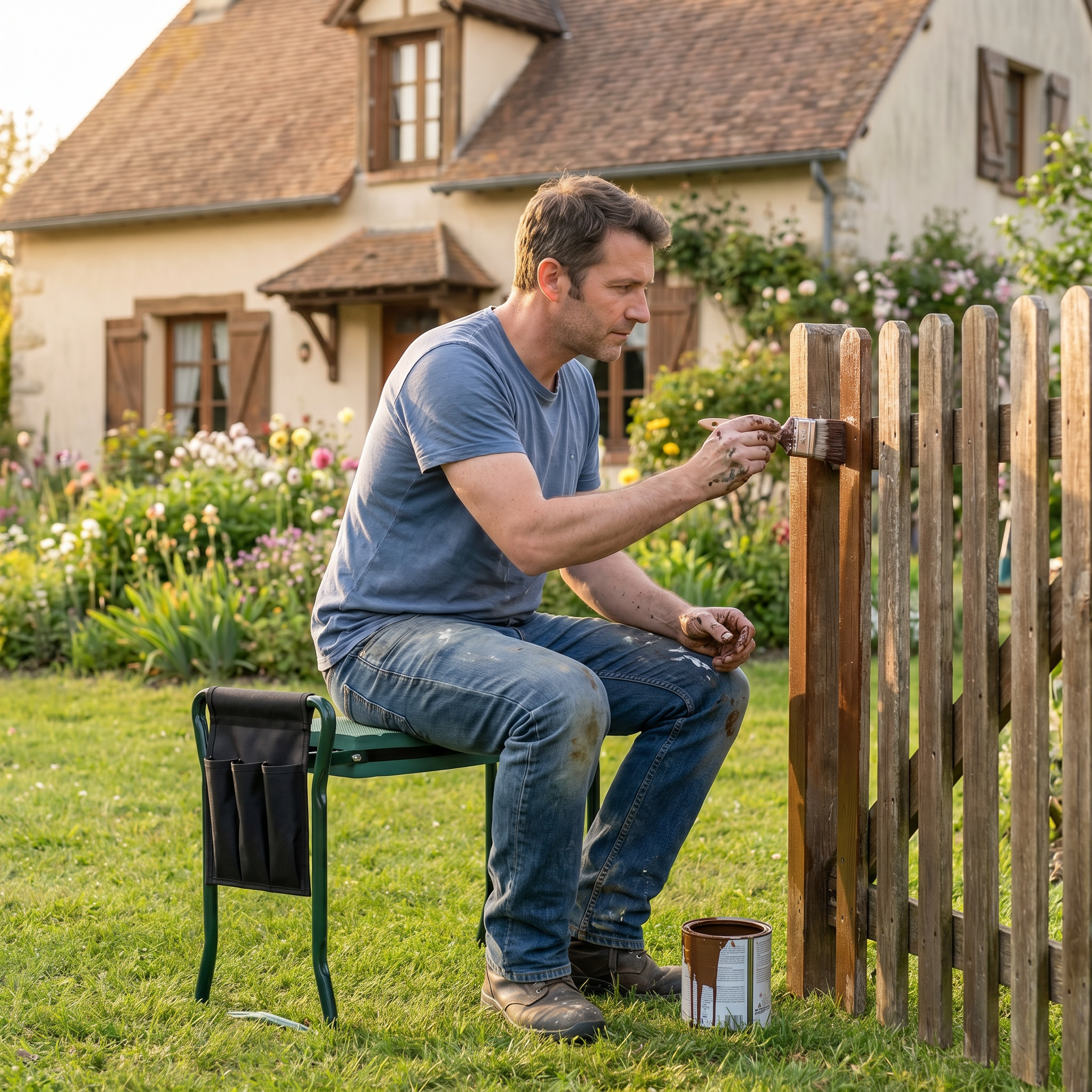 JardiComfort™ | Banc de Jardinage | Travaillez Sans Douleur et Profitez Sans Effort