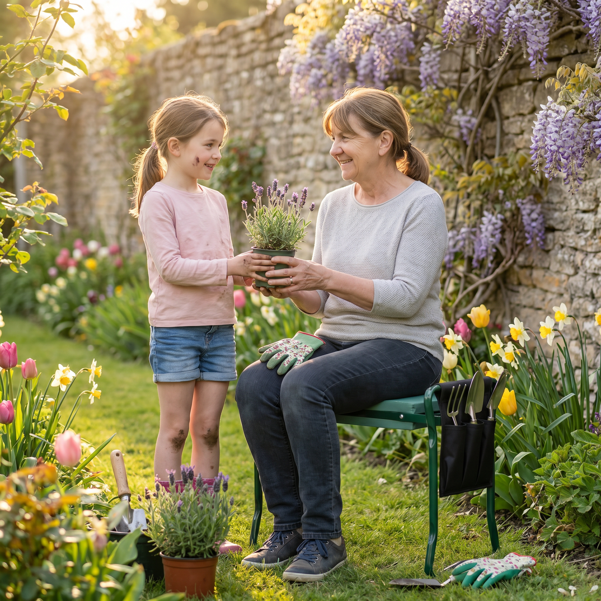 JardiComfort™ | Banc de Jardinage | Travaillez Sans Douleur et Profitez Sans Effort