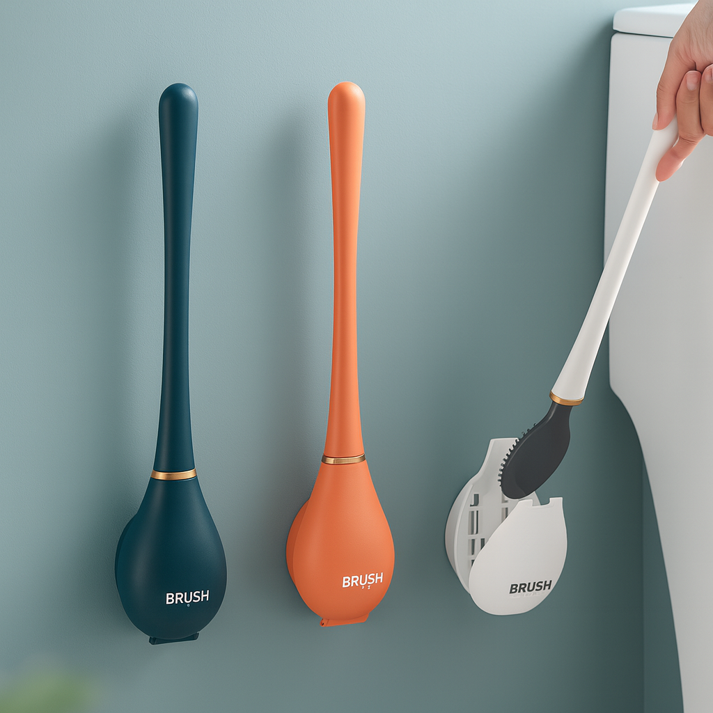Brush™ | Brosse WC en silicone | Souple et hygiénique