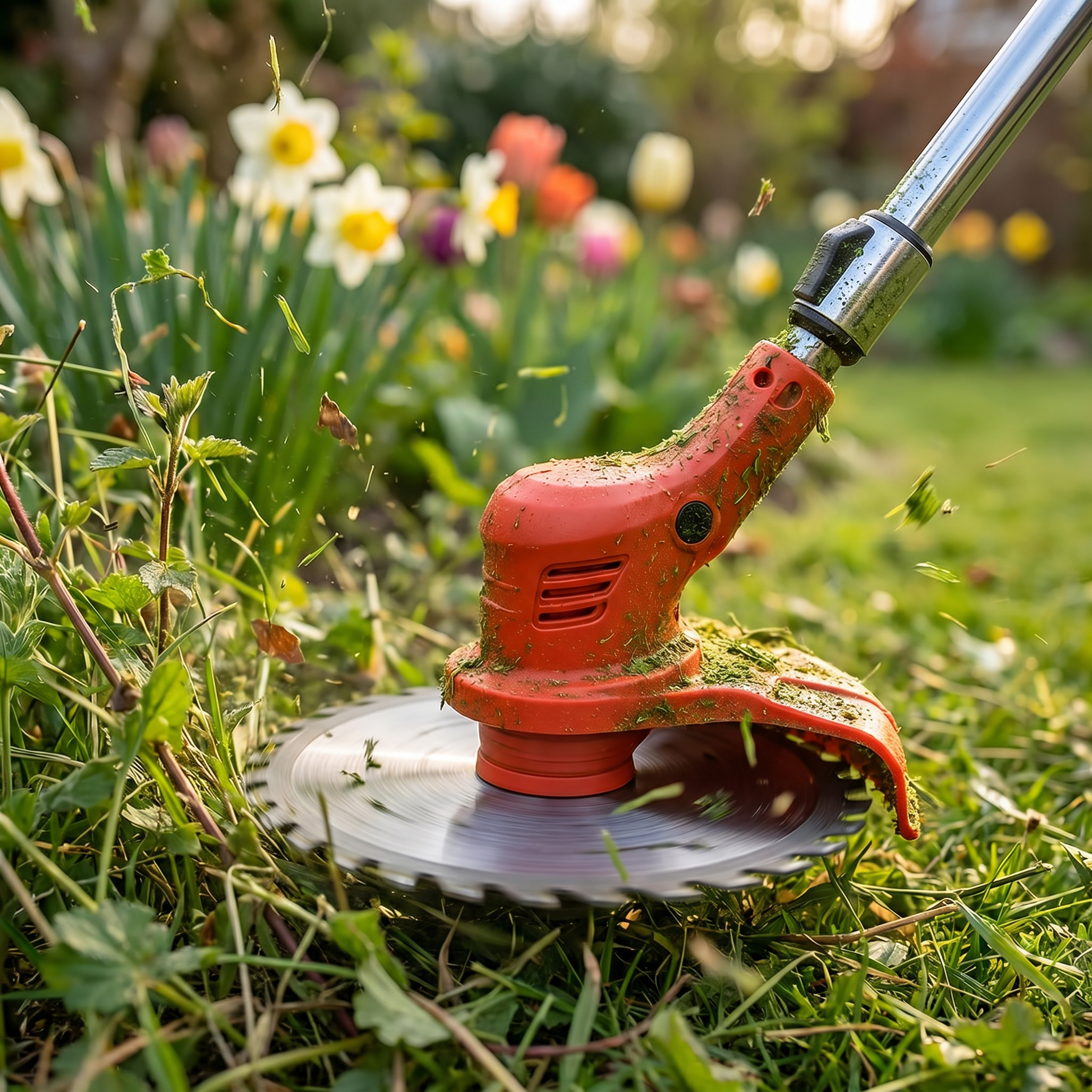 D80 PRO Débroussailleuse Sans Fil Haute Puissance – Coupe d'Herbe, Buissons et Branches Épaisses