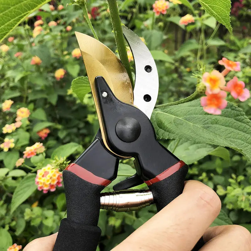 Sécateur Tranchant en Titane – Coupe Précise et Durable pour Jardinage Intensif