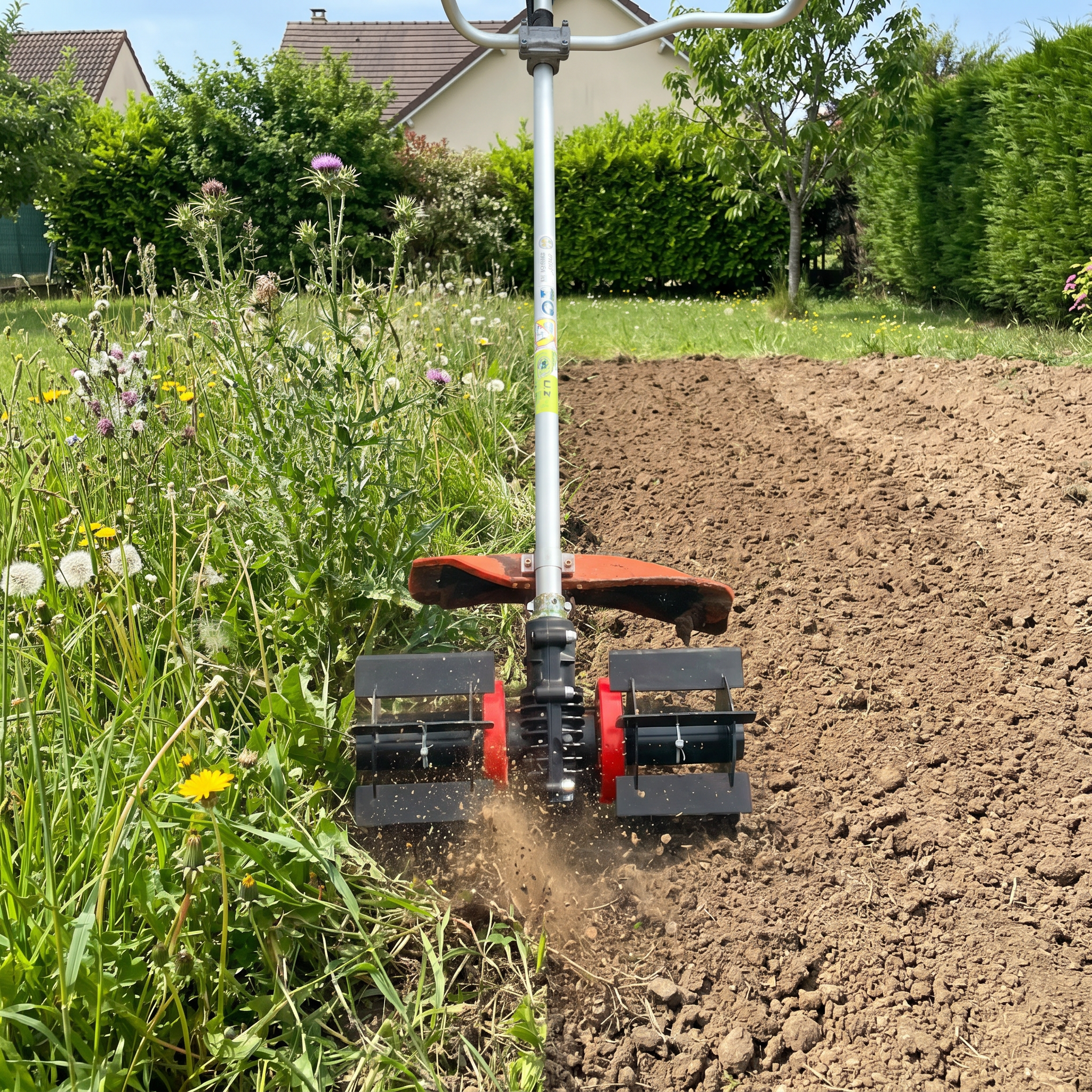 G700 PRO - Roue de Désherbage Multifonctions – Outil Efficace pour Entretien de Jardin et Élimination des Mauvaises Herbes