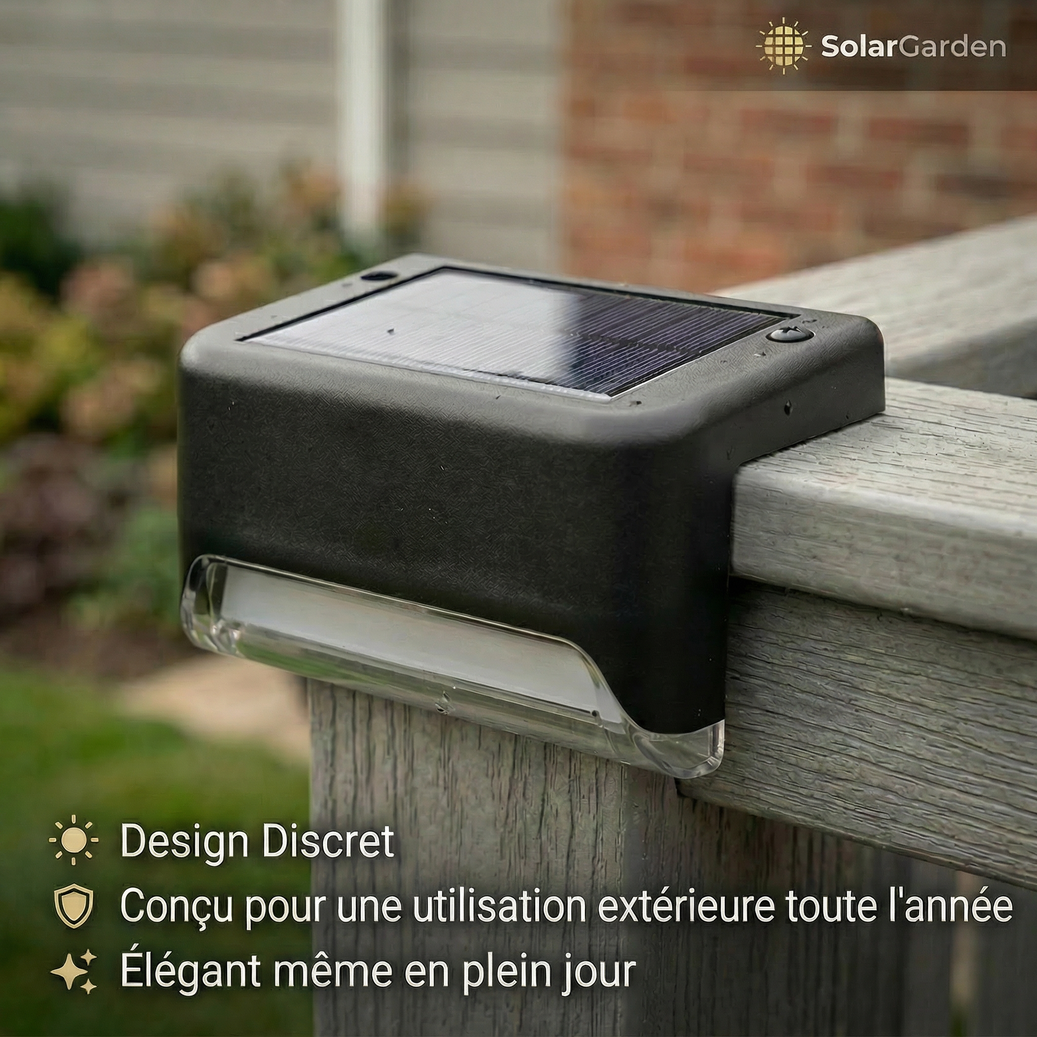 SolarGarden™ | Lampes LED Solaires | Éclairage Automatique et Étanche pour Vos Extérieurs