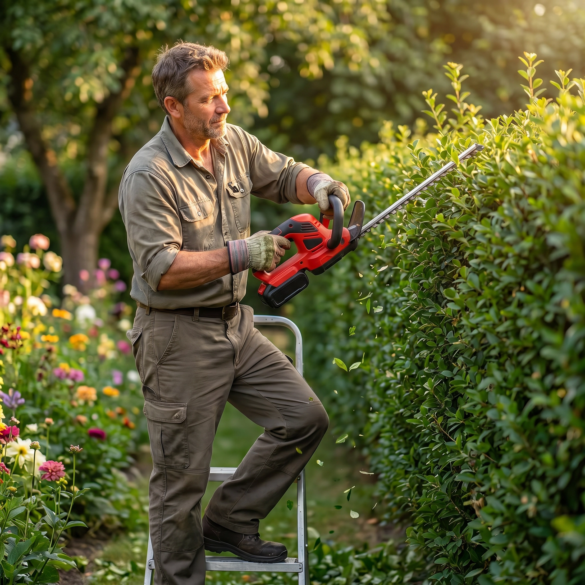 T80 PRO | Taille-Haie Sans Fil Ultra-Puissant | Découpes Précises pour Jardin et Taille de Haies